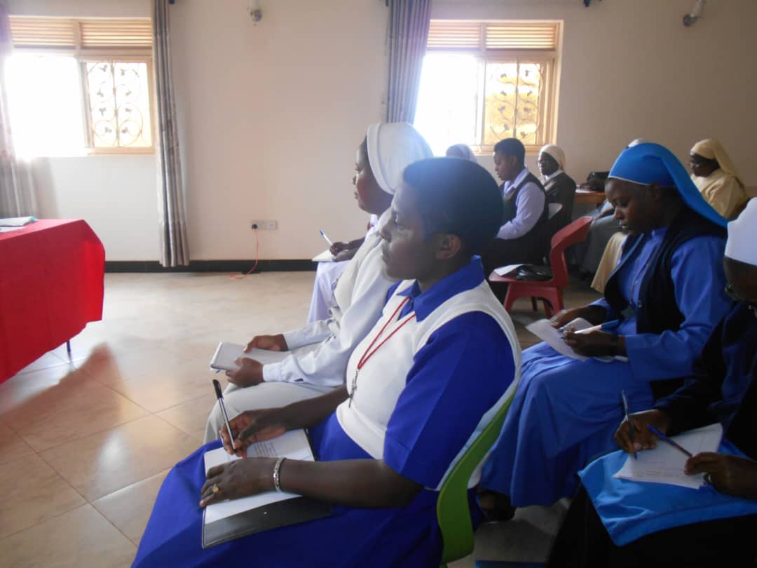 Training for the care givers of the elders of the elderly and infirm sisters of the different institutes